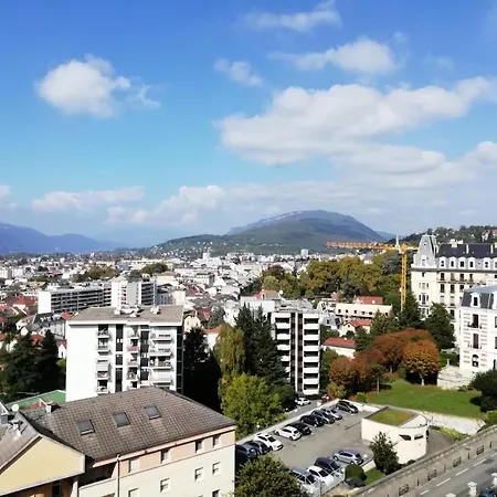 Lägenhet Le Cheverny - Agreable Proche Verdure, Tres Belle Vue Degagee ! Mae-7654 Aix-les-Bains