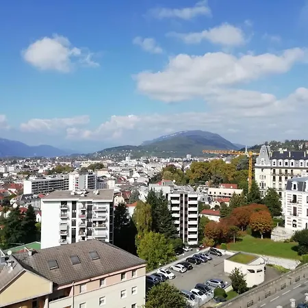Lägenhet Le Cheverny - Agreable Proche Verdure, Tres Belle Vue Degagee ! Mae-7654 Aix-les-Bains